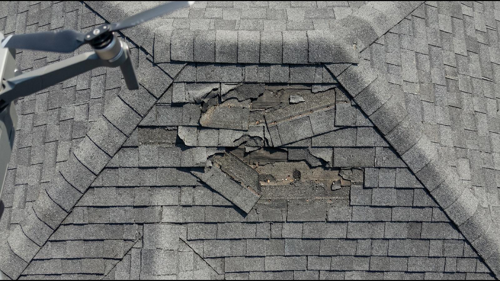 Drone photo illustrating: Drone Roof Inspection: A Buyer’s Guide